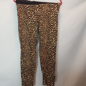 Vs PINK leopard yoga leggings